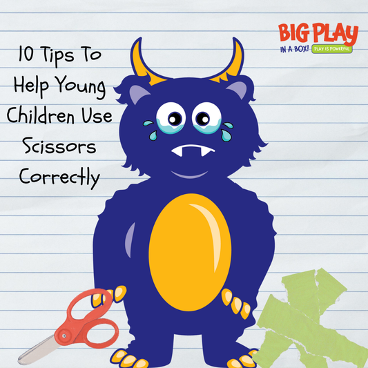 10 Tips On How To Help Your Young Child Use Scissors Correctly