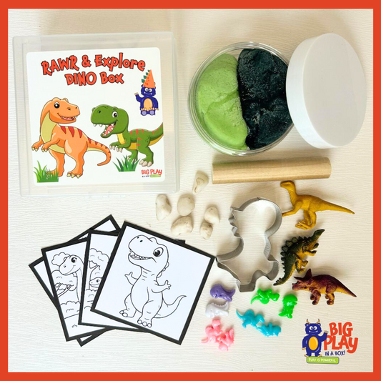 RAWR & Explore Dino Mini Sensory Box