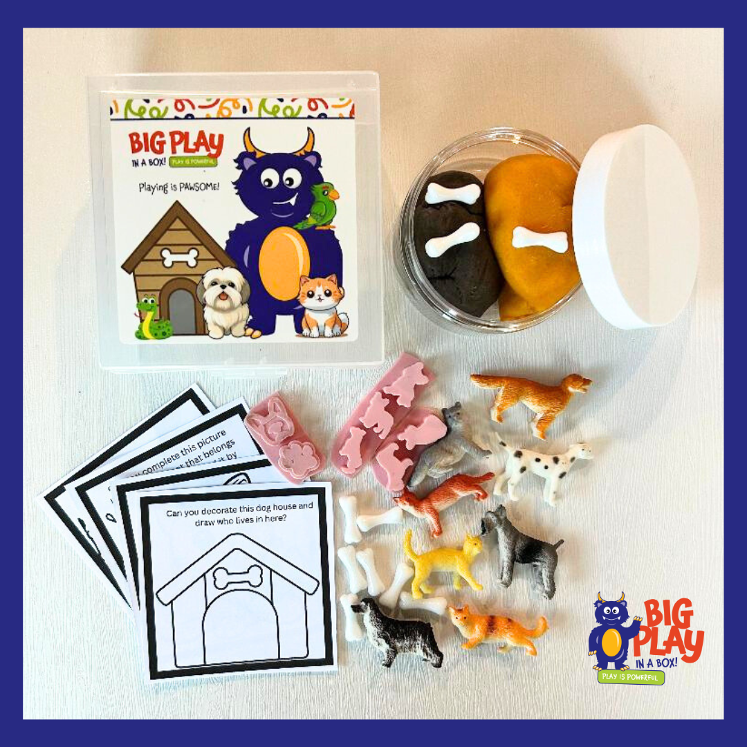 PETS! Playing is Pawsome - Mini Playdough Sensory Kit