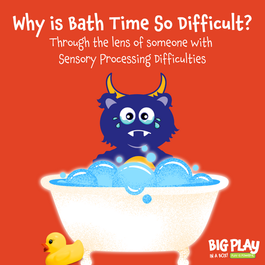 Why is Bath Time SO Hard? Looking through the lens of someone with Sensory Processing Difficulties