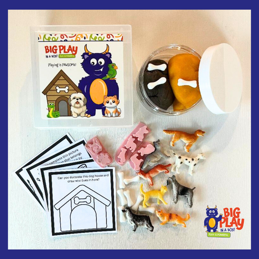 PETS! Playing is Pawsome - Mini Playdough Sensory Kit